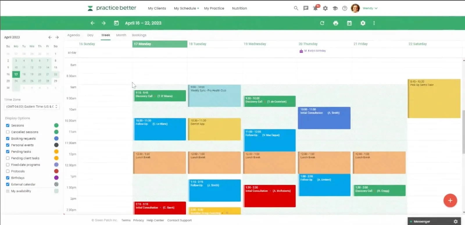 Practice Better client management